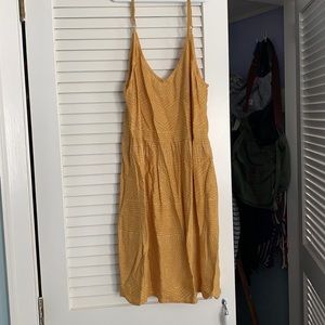 RVCA yellow dress